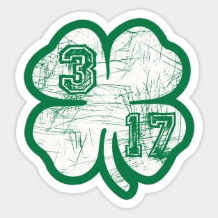 Wicked Decent Shamrock 3-17 Sticker